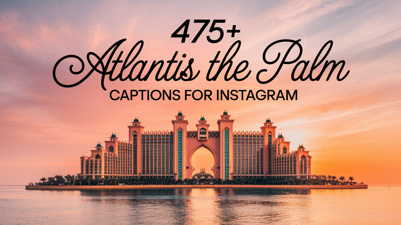 Atlantis The Palm Captions For Instagram
