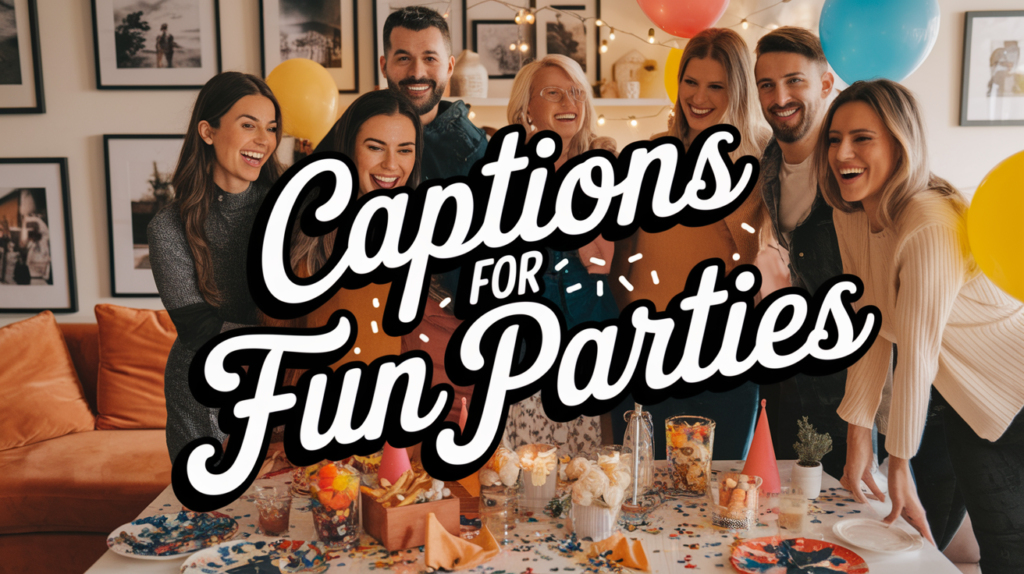 Captions for Fun Parties