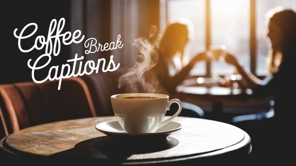 Coffee Break Captions