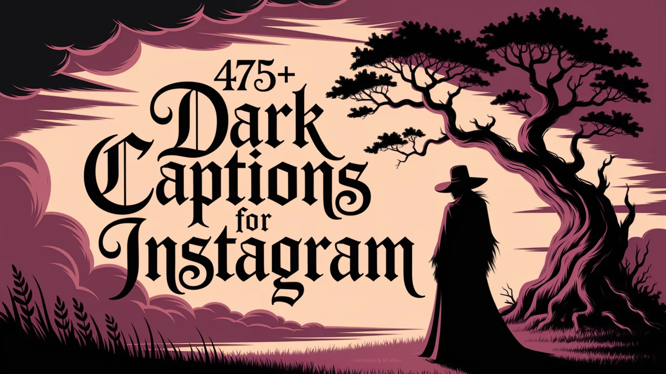 Dark Captions for Instagram
