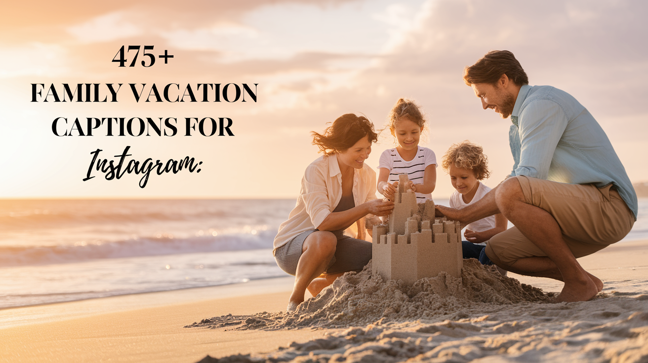 Family Vacation Captions For Instagram