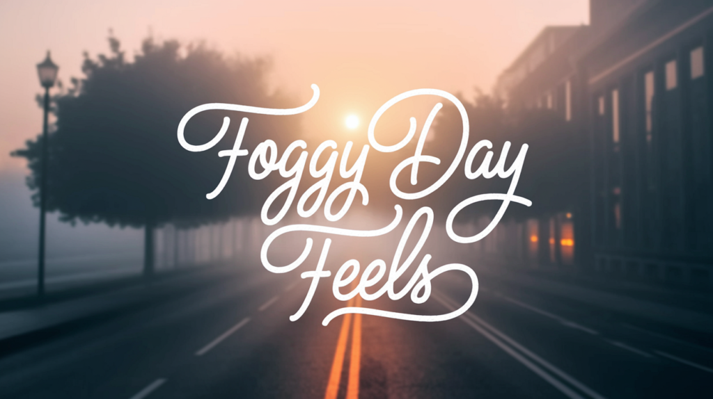 Foggy Day Feels