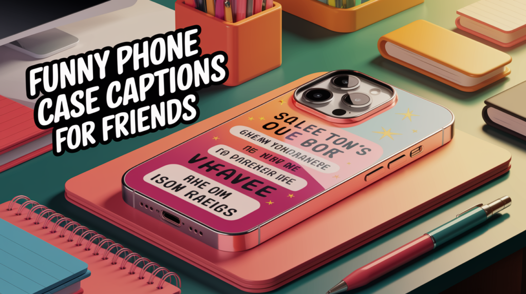 Funny Phone Case Captions for Friends