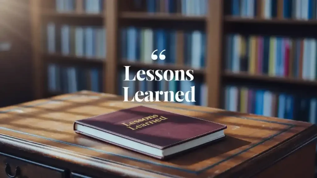 Lessons Learned