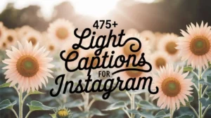 Light Captions for Instagram