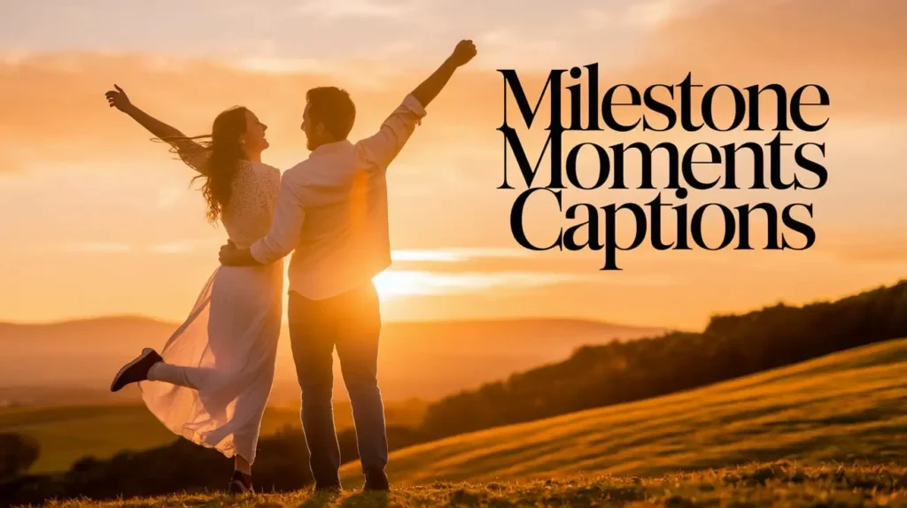 Milestone Moments Captions