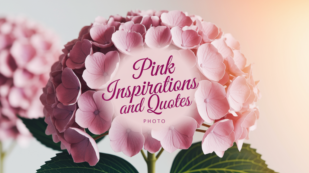 Pink Inspirations and Quotes