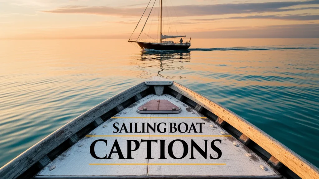 Sailing Boat Captions
