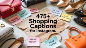 Shopping Captions for Instagram
