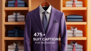 475+ Suit Captions for Instagram