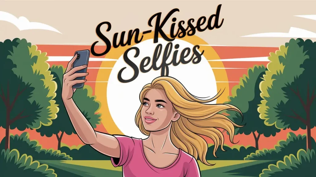 Sun-Kissed Selfies