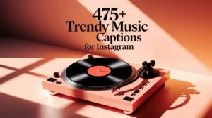 475+ Trendy Music Captions for Instagram