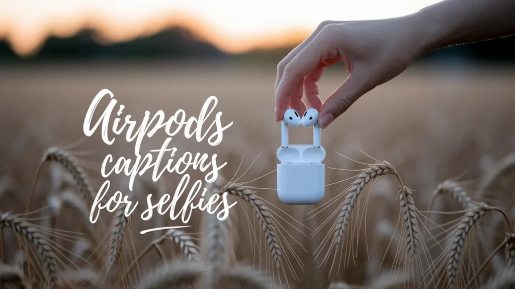 AirPods Captions for Selfies