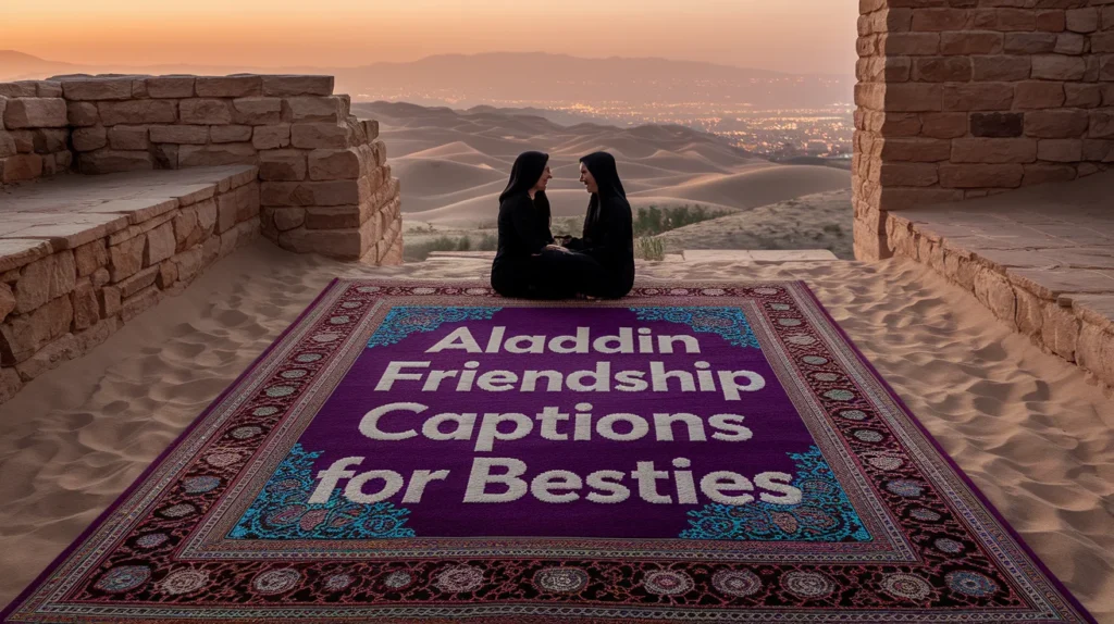 Aladdin Friendship Captions for Besties