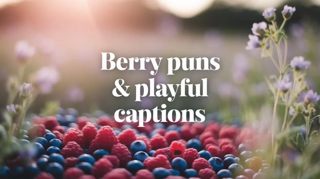 Berry Puns & Playful Captions