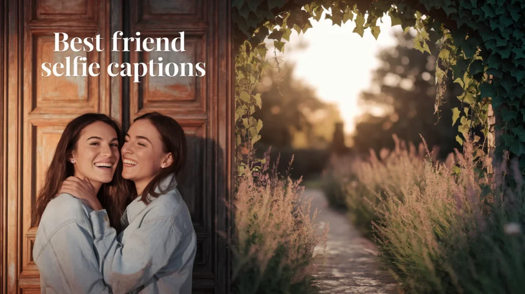 Best Friend Selfie Captions