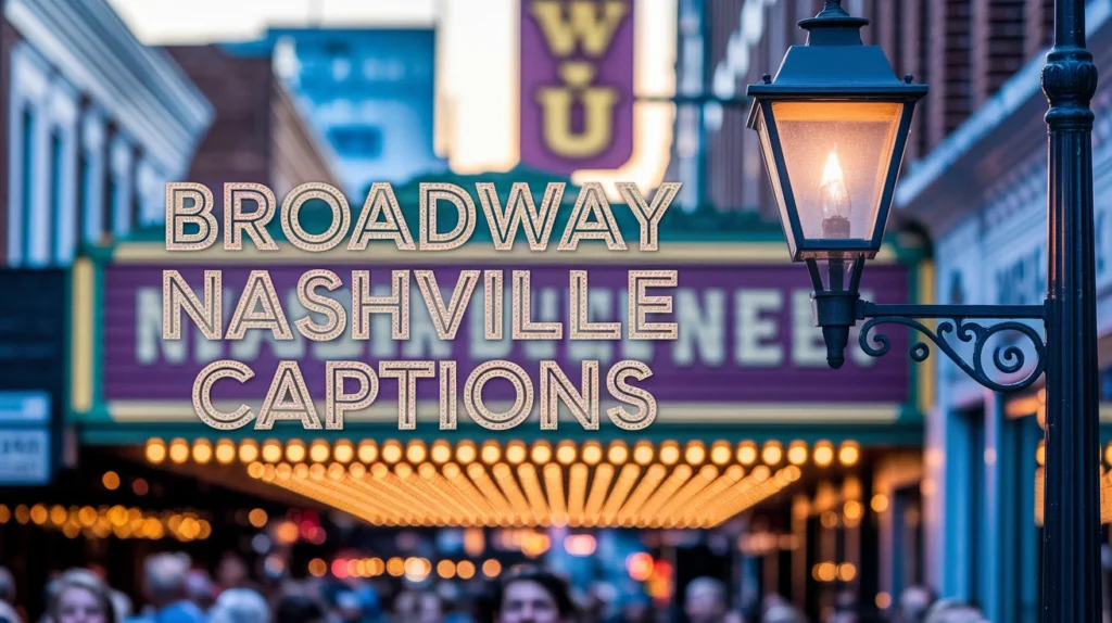 Broadway Nashville Captions