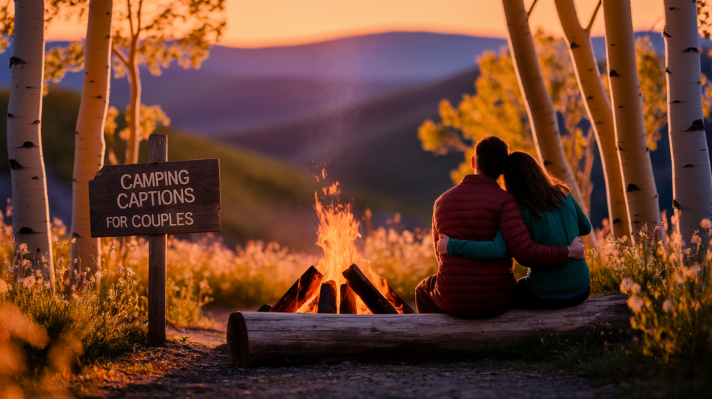 Camping Captions for Couples