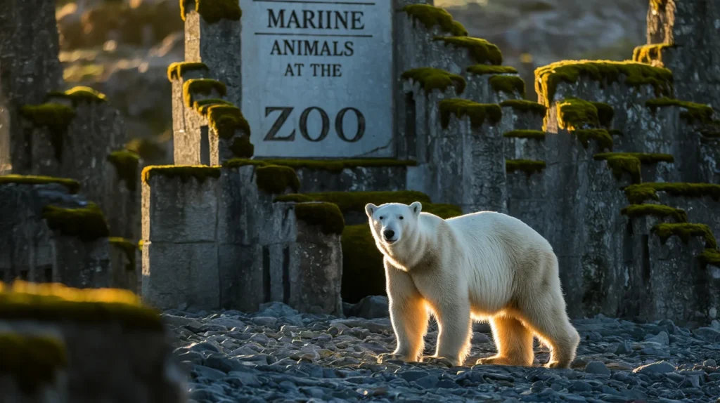 Captions for Marine Animals at the Zoo