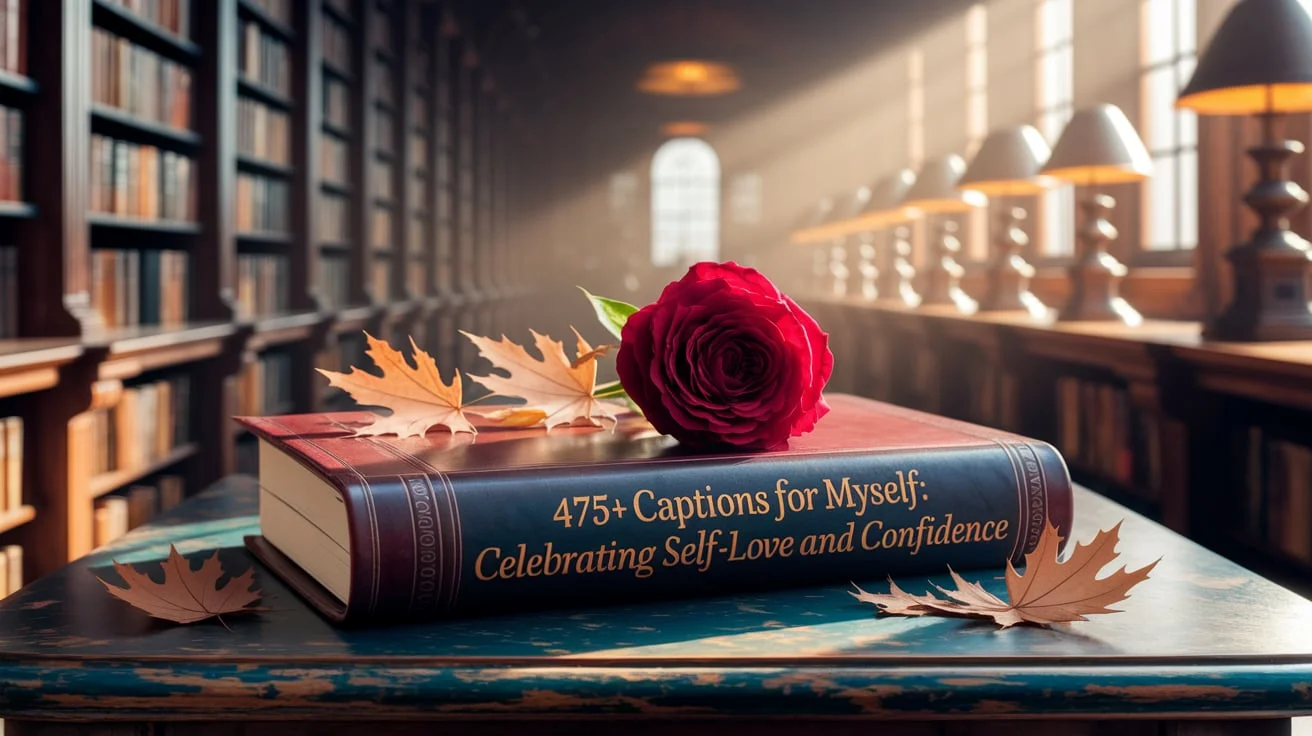 475+ Captions for Myself: Celebrating Self-Love and Confidence