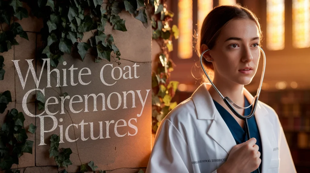 Captions for White Coat Ceremony Pictures