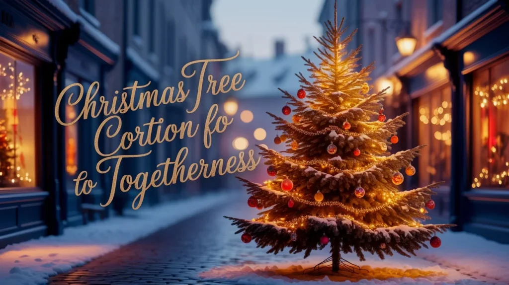 Christmas Tree Captions for Families
