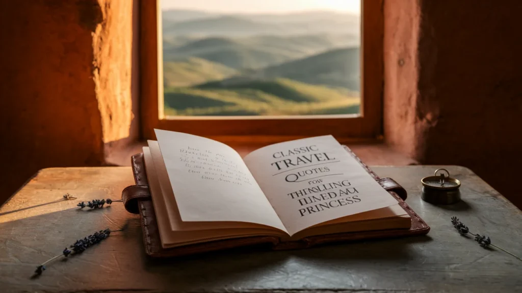 Classic Travel Quotes for the Passenger Princess