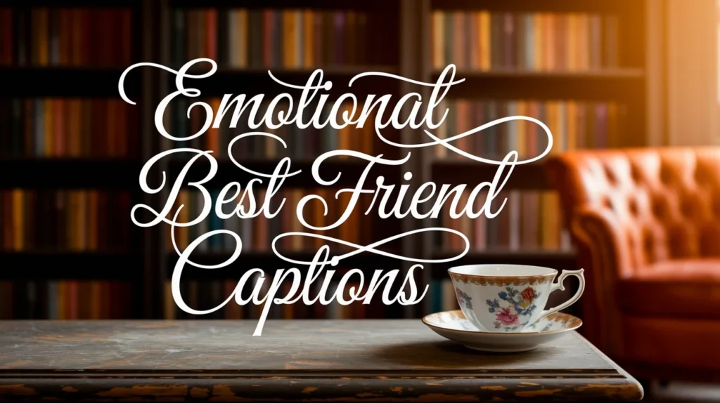 Emotional Best Friend Captions