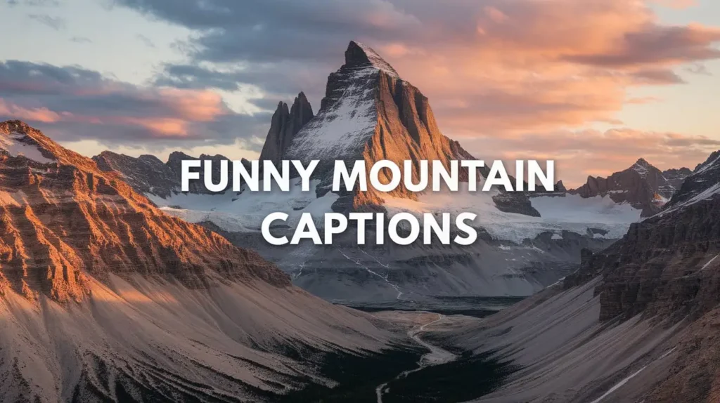 Funny Mountain Captions