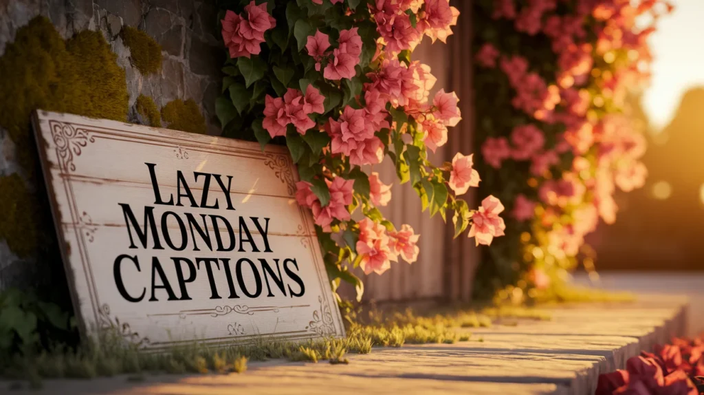 Lazy Monday Captions