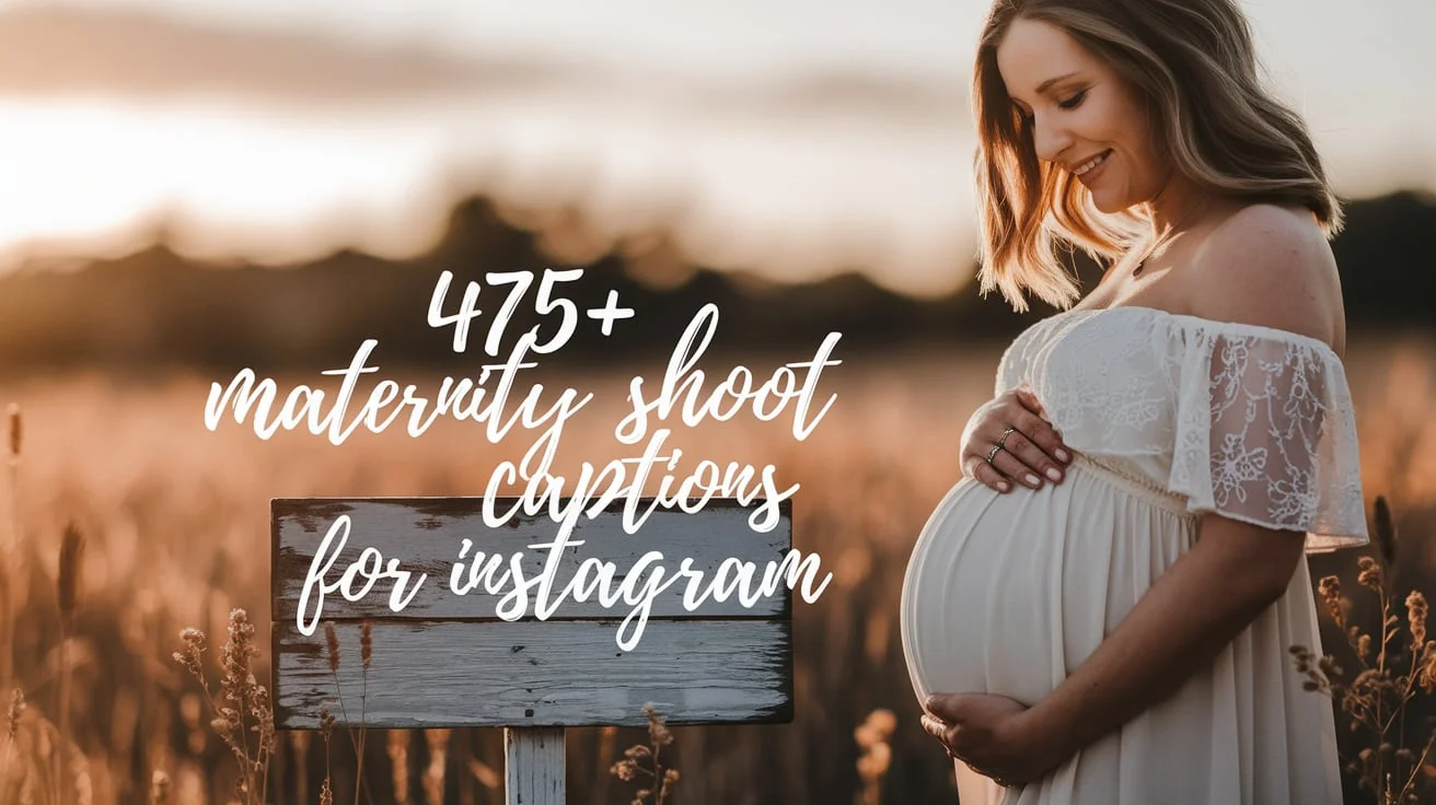 Glowing Moms Love These 475+ Maternity Shoot Captions