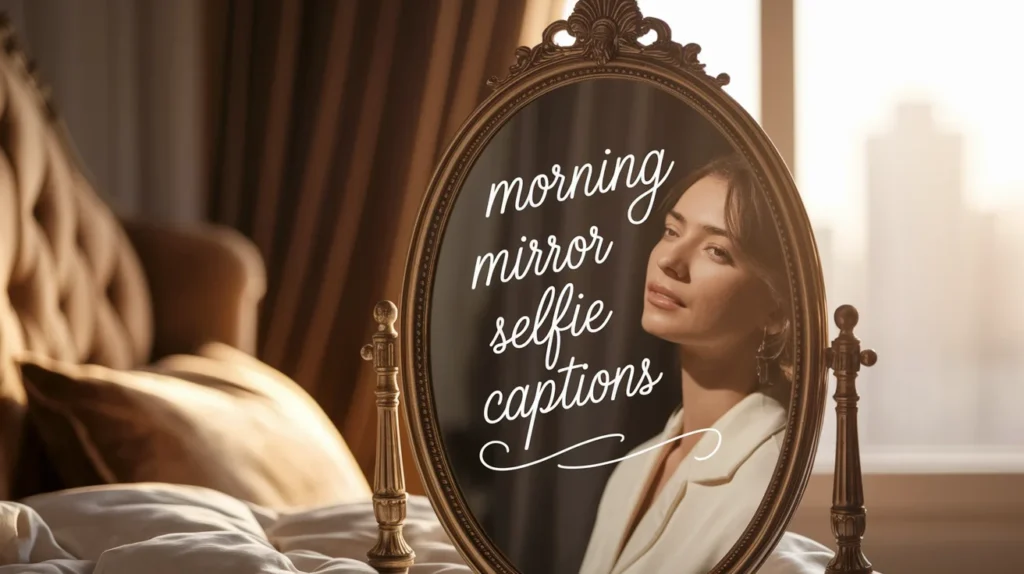 Morning Mirror Selfie Captions