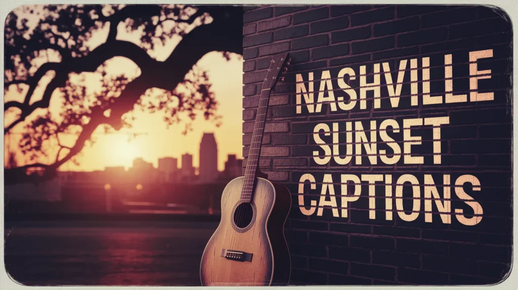 Nashville Instagram Captions