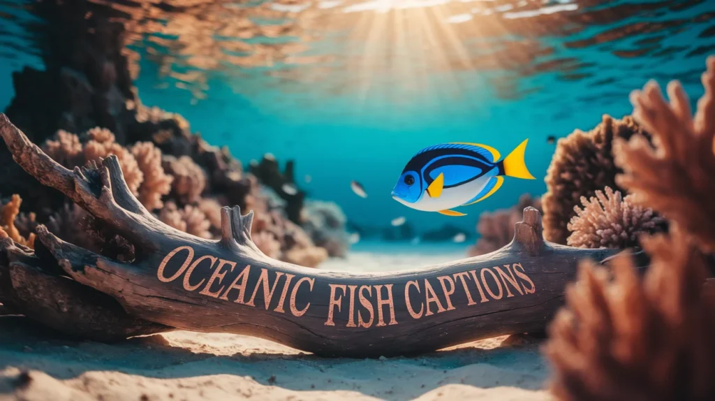 Oceanic Fish Captions for Instagram