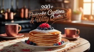 390+ Pancake Captions & Witty Quotes