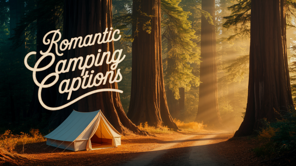 Romantic Camping Captions