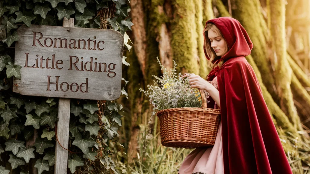 Romantic Little Red Riding Hood Captions
