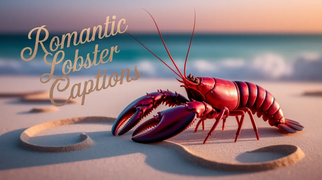 Romantic Lobster Captions
