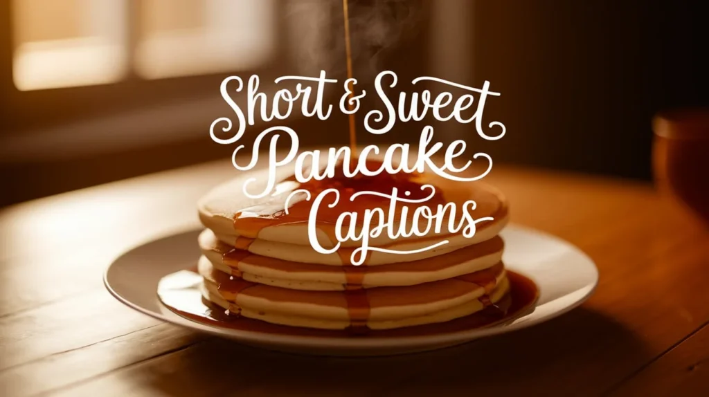 Short & Sweet Pancake Captions