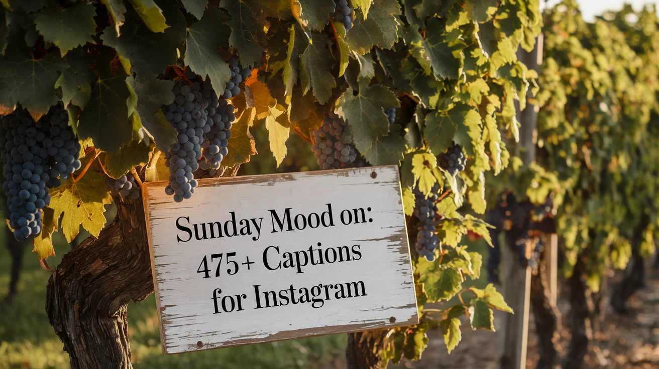 Sunday Mood On: 475+ Captions for Instagram