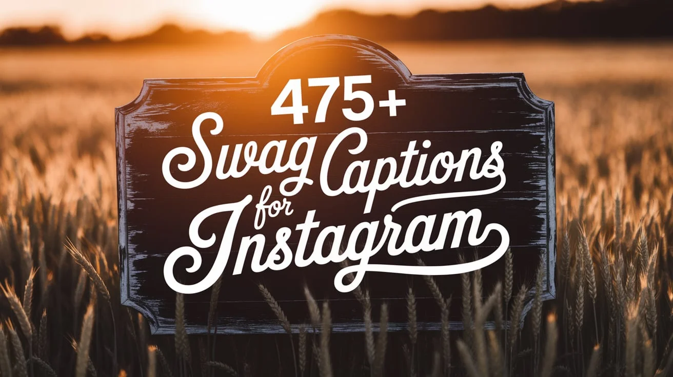 475+ Swag Captions for Instagram to Show Killer Attitude