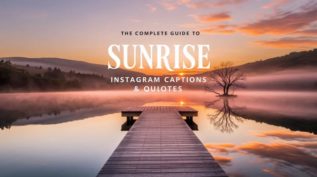 The Complete Guide to Sunrise Instagram Captions & Quotes
