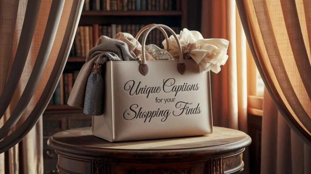 Unique Captions for Your Shopping Finds