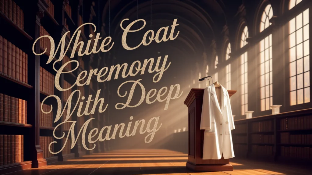 White Coat Ceremony Captions with Deep Meaning