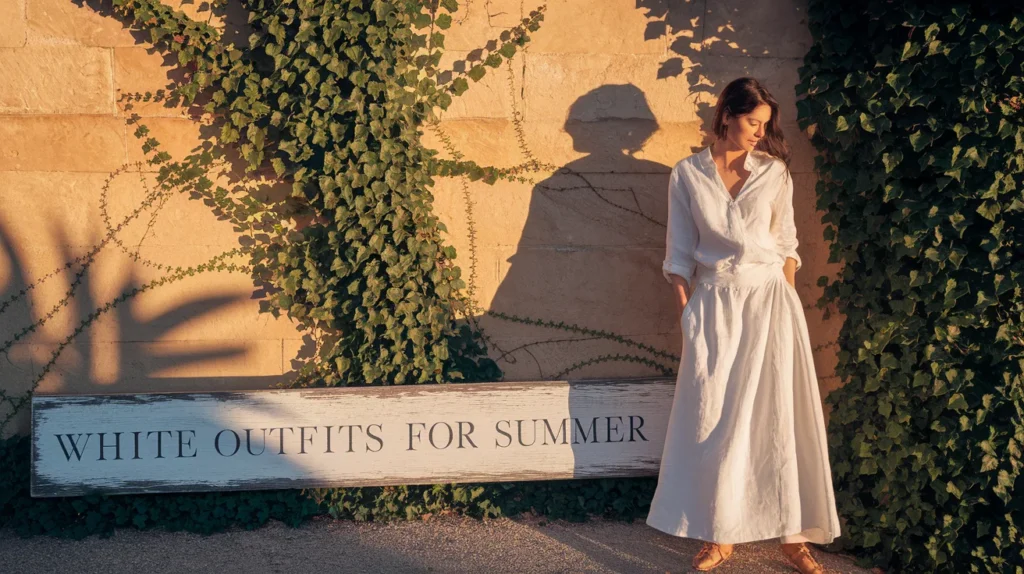 White Outfits for Summer
