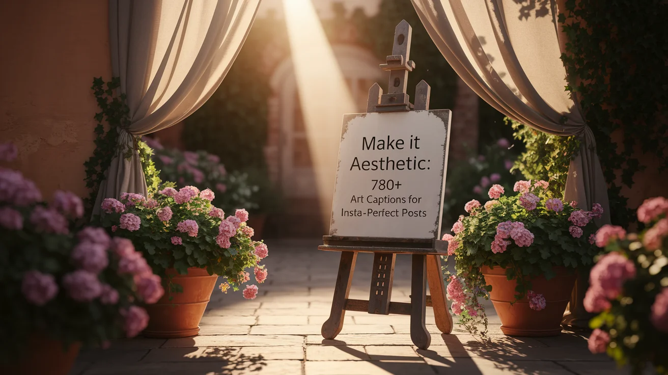 Art Captions for Insta-Perfect Posts
