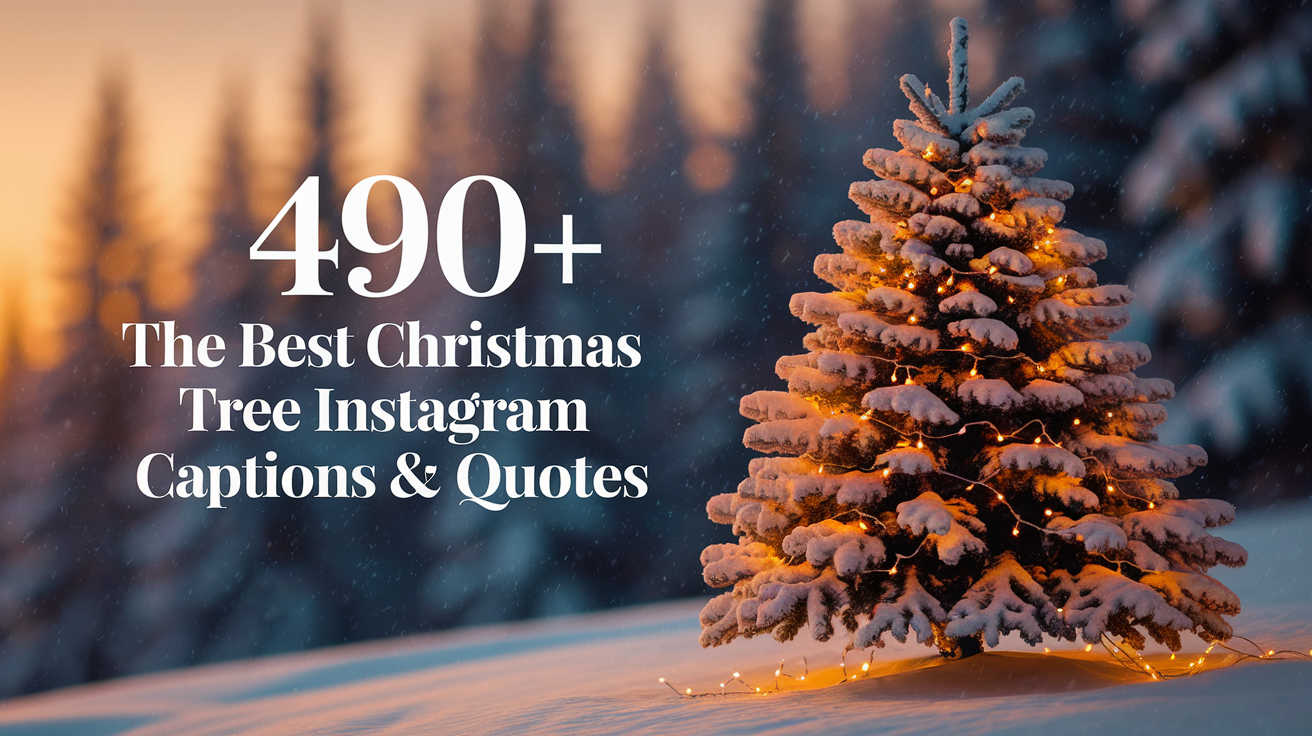 Christmas Tree Instagram Captions
