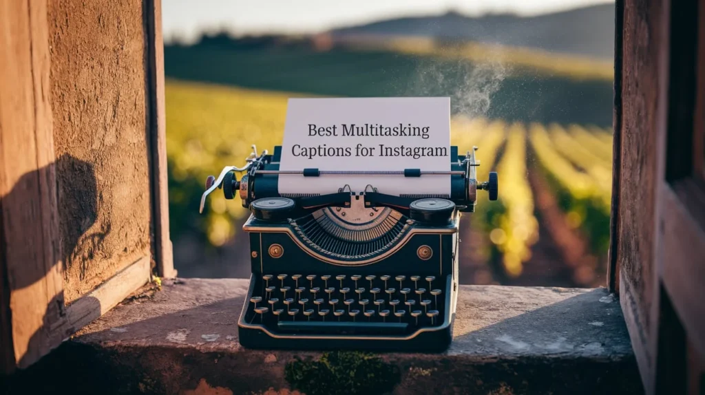 Best Multitasking Captions for Instagram