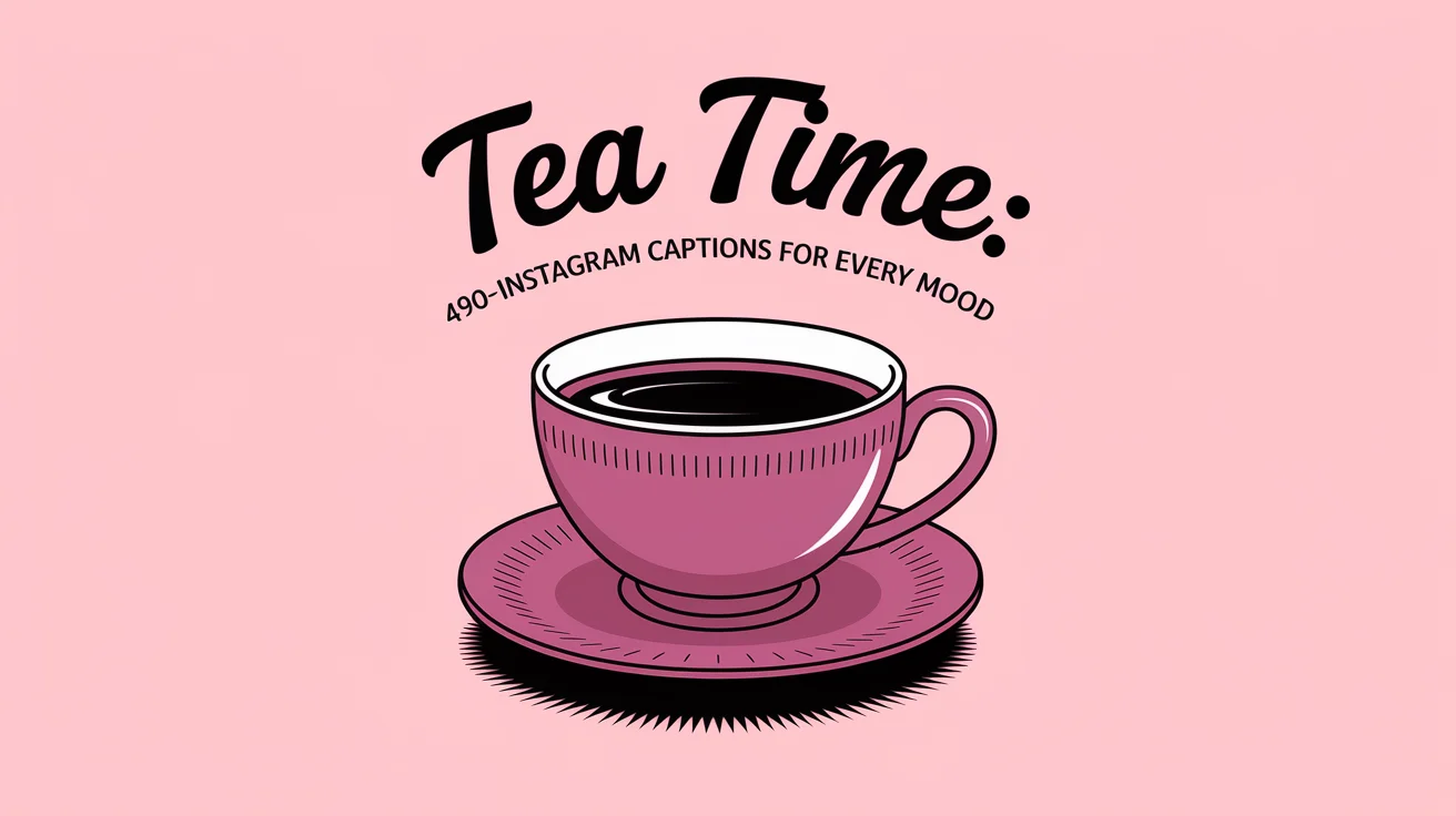 Tea Instagram Captions