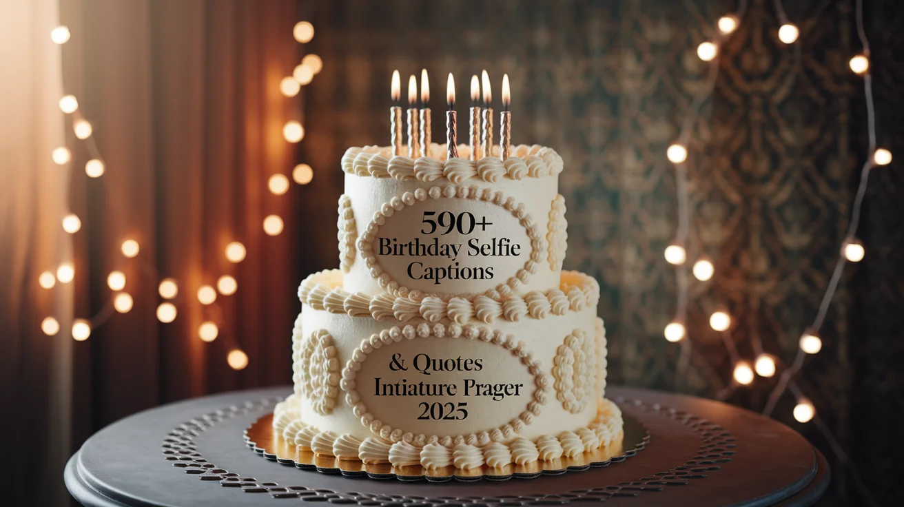 Birthday Selfie Captions & Quotes for Instagram